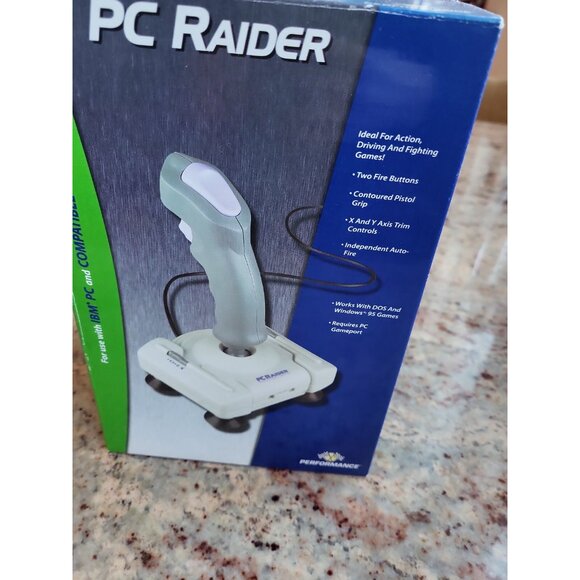 PC Raider Joystick For PC Retro Gaming Vintage Win95/DOS NEW In Box! - Picture 6 of 8